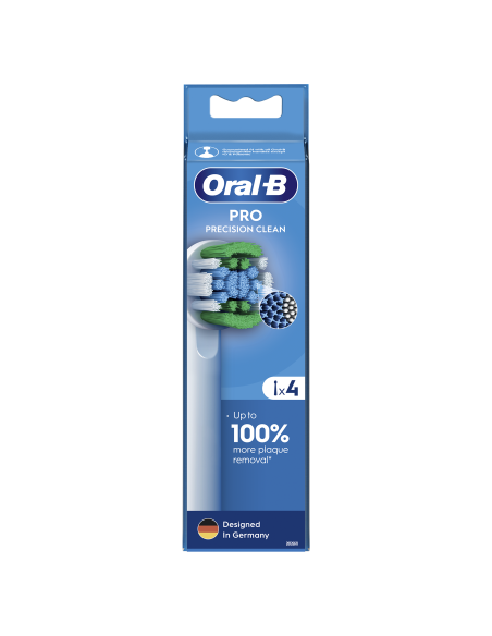 Oral-B EB20-4 Precision Clean Pro Dantų Šepetėlio Galvutės, 4 Vnt.