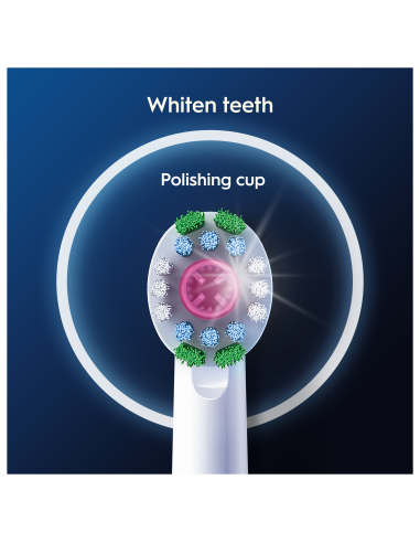 Oral-B EB18-4 3D White Pro Dantų Šepetėlio...