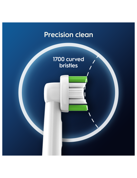 Oral-B EB20-2 Precision Clean Pro Dantų Šepetėlio Galvutės, 2 vnt.