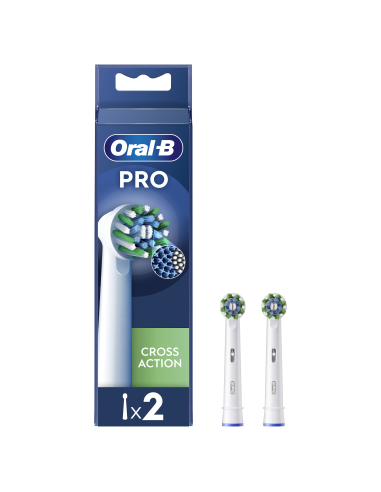 Oral-B EB50-2 Cross Action Pro Dantų Šepetėlio Galvutės, 2 vnt.