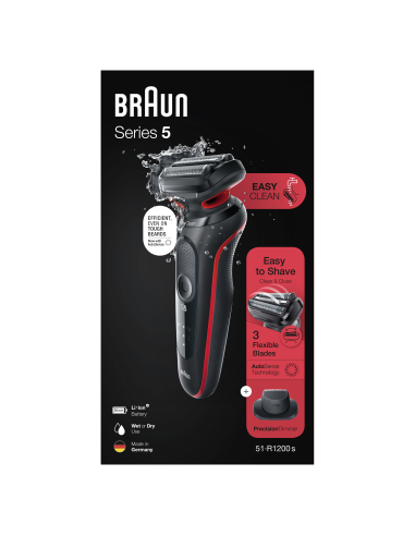 51-R1200s skuveklis Series 5 AutoSense