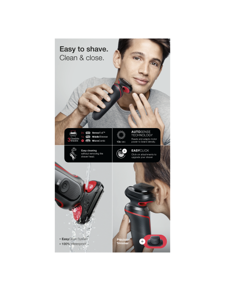 51-R1200s skuveklis Series 5 AutoSense