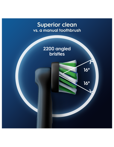 Oral-B EB50-4 Cross Action Pro Black Dantų...