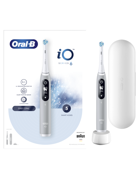 iOM6.1A6.1K Oral-B iO6 elektriline hambahari Grey Opal