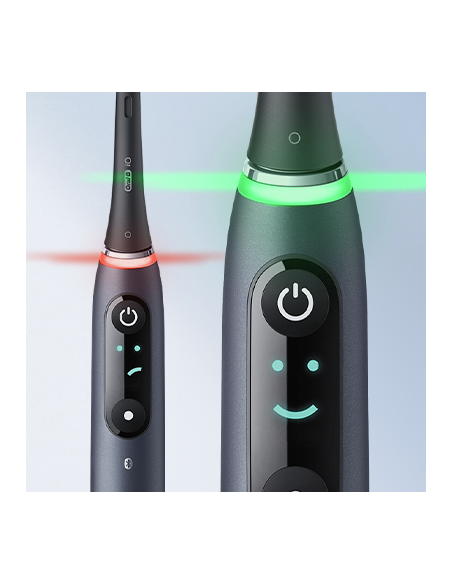 iOM6d.2J6 Oral-B iO6 Duo Pack Elektriskā Zobu Birste Black + Pink Sand Extra Handle
