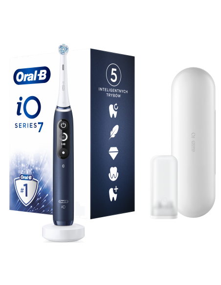 iOM7.1A1.1BD Oral-B iO7 Elektrinis Dantų Šepetėlis Sapphire Blue