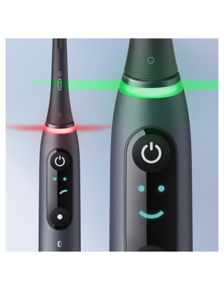 iOM8d.2H2.2BD Oral-B iO8 Elektrinis Dantų Šepetėlis Duo Black/White