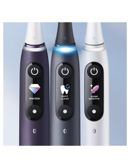 iOM8d.2H2.2BD Oral-B iO8 Elektrinis Dantų Šepetėlis Duo Black/White