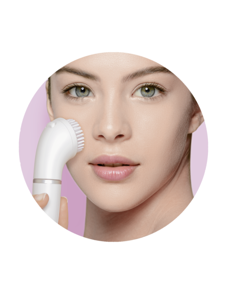 SE810 Braun Face Epilators sejas apmatojumam un birstītes uzgalis