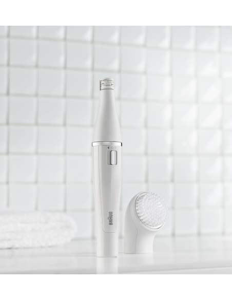SE810 Braun Face Epilators sejas apmatojumam un birstītes uzgalis