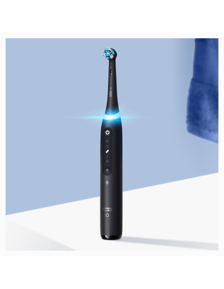 iOG5d.2J6.2K Oral-B iO5 Elektrinis Dantų Šepetėlis Duo Pack Matt Black+Quite White