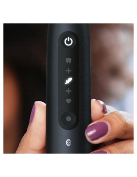 iOG5d.2J6.2K Oral-B iO5 Elektrinis Dantų Šepetėlis Duo Pack Matt Black+Quite White