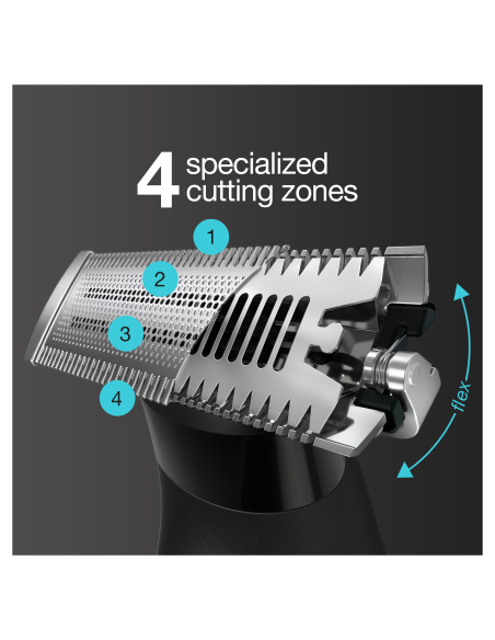 XT3100 Braun Series X bārdas trimmeris, elektriskais skuveklis un trimmeris vīrieša 