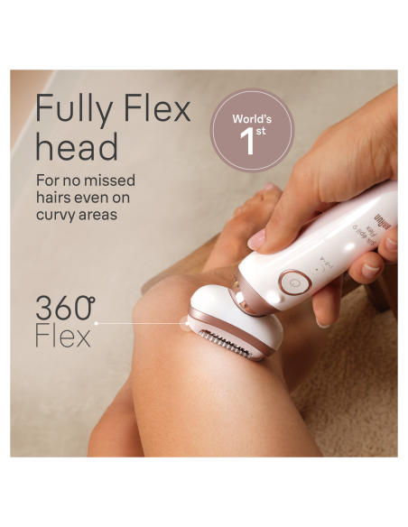 SES9-030 3D Braun Silk•épil 9 Flex Epilators