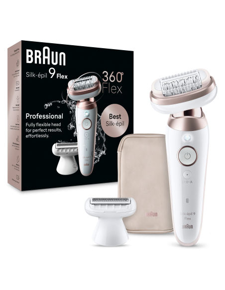 SES9-030 3D Braun Silk•épil 9 Flex Epilators