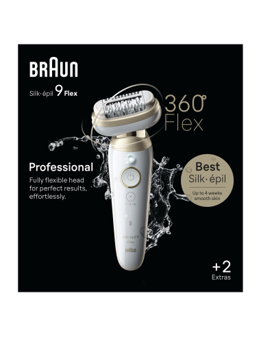 SES9-011 3D Braun Silk•épil 9 Flex Epilators