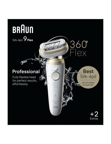 SES9-011 3D Braun Silk•épil 9 Flex Epilators