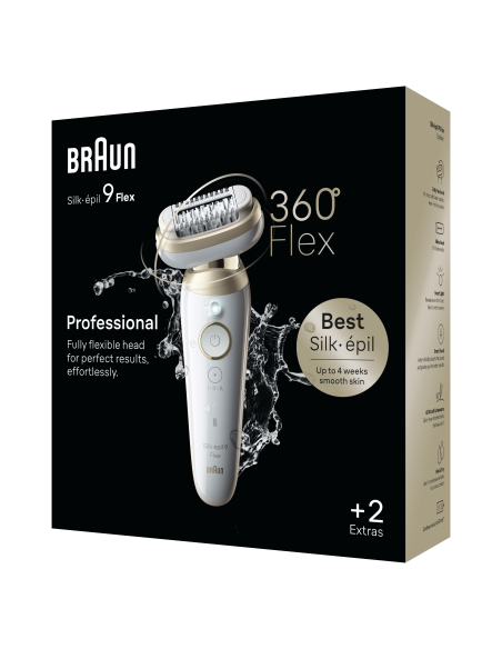 SES9-011 3D Braun Silk•épil 9 Flex Epilators