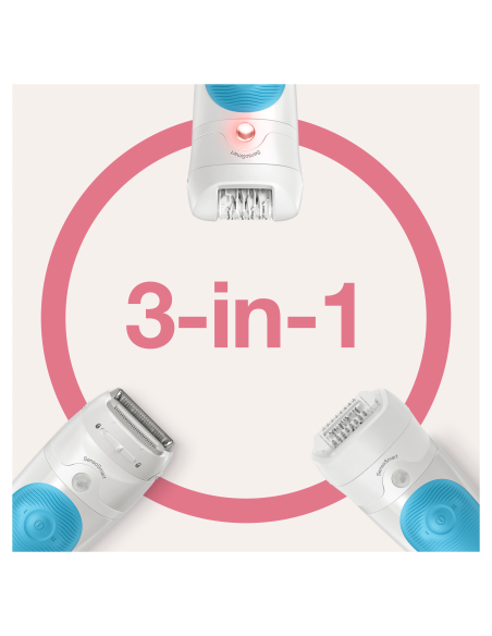 SES5610 Epilators Silk•épil® 5 SensoSmart Wet & Dry