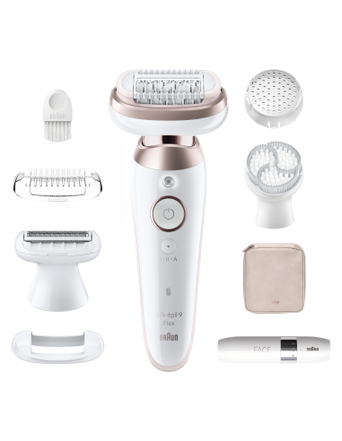 SES9-360 3D Braun Silk•épil 9 Flex Epilators +...