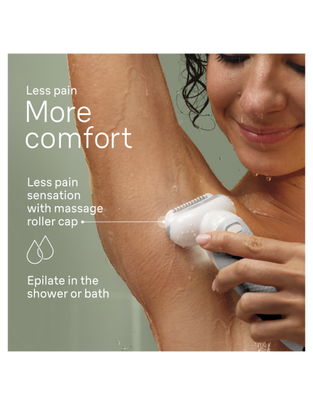 SES9-341 Braun Silk•épil 9 Epilators + FS1000 Miniskuveklis FACE