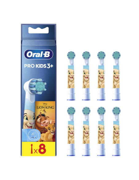 EB10-8 Kids Lion King Elektriskās Zobu Birstes Uzgalis