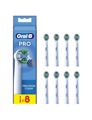 Oral-B EB20-8 Precision Clean Pro Dantų Šepetėlio Galvutės, 8 Vnt.