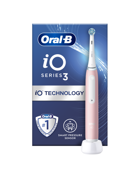 iOG3.1A6.0 Oral-B iO3 Elektriskā Zobu Birste Blush Pink