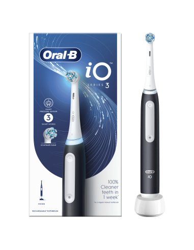 Oral-B iO3 Elektriskā Zobu Birste Matt Black