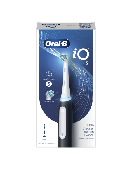 Oral-B iO3 Elektriskā Zobu Birste Matt Black