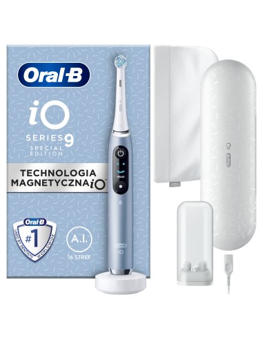 IOM9.1A1.1ADH Oral-B iO9 Elektriskā Zobu Birste Aqua Marine Special Edition