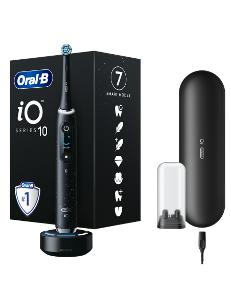 iOM10.1B4.2AD Oral-B iO10 Elektrinis Dantų Šepetėlis Cosmic Black