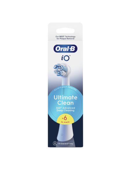 CWF-6 Oral-B UltimateClean White Dantų Šepetėlio Galvutės, 6 Vnt.