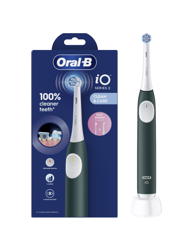 iOS2.1C9.0G Oral-B iO2 Elektriskā Zobu Birste Green Forest