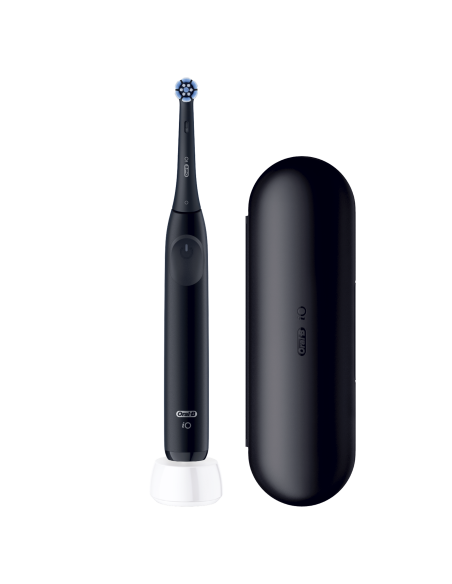 iOS2.1D9.2K Oral-B iO2 Elektriskā Zobu Birste Night Black + Ceļojuma Futrālis