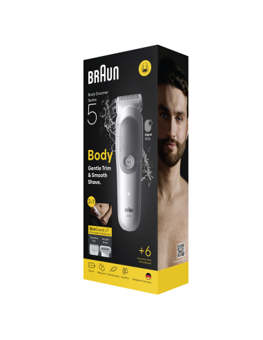 BG5550 Braun matu griešanas ierīce ķermenim 