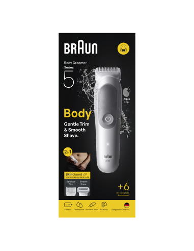 BG5550 Braun matu griešanas ierīce ķermenim 