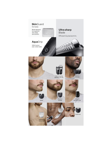AIO5560 Braun Trimmeru Komplekts Viss Vienā 11in1 