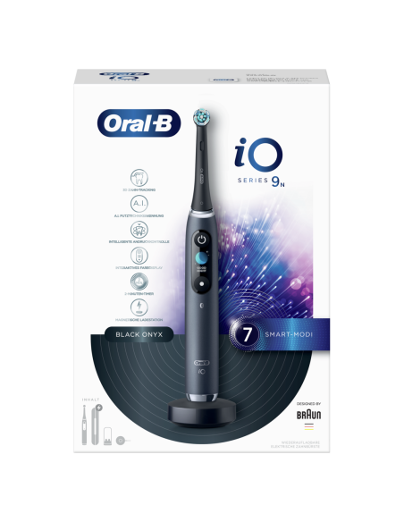 iOM9.1B2.2AD Oral-B iO9 Elektrinis Dantų Šepetėlis Black Onyx