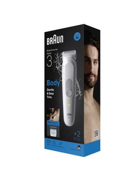BG3500 Braun matu griešanas ierīce ķermenim 
