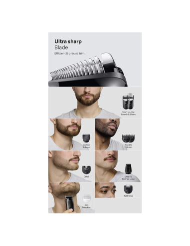 AIO3560 Braun Trimmeru Komplekts Viss Vienā 10in1 