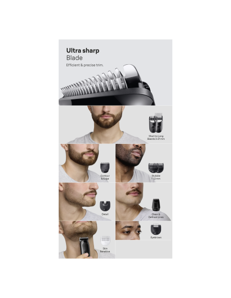 AIO3560 Braun Trimmeru Komplekts Viss Vienā 10in1 