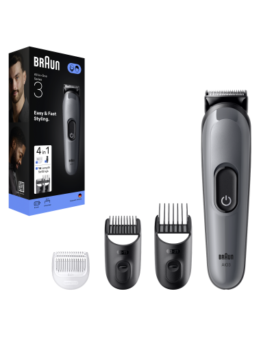 AIO3500 Braun Trimmeru Komplekts Viss Vienā 4in1 
