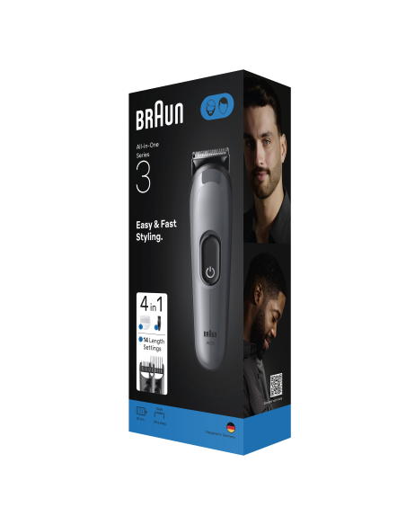 AIO3500 Braun Trimmeru Komplekts Viss Vienā 4in1 