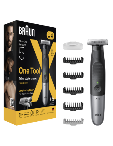 XT5100 Braun Series X Bārdas Trimmeris,...