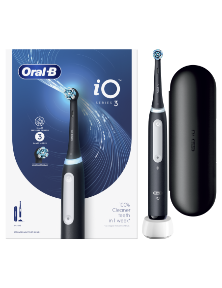 iOG3.1A6.0BK Oral-B iO3 elektriline hambahari Matt Black+TC