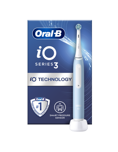 iOG3.1A6.0 Oral-B iO3 Elektrinis Dantų Šepetėlis Ice Blue