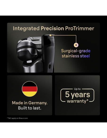 9667CC Pardel Series 9 PRO+ Clean&Charge / silver